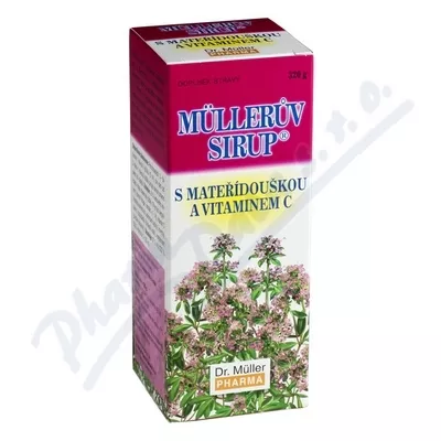 Mllerův sirup s mateřídouškou a vitaminem C 320g