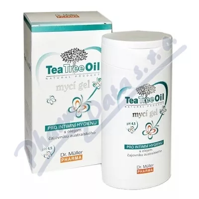 Tea Tree Oil mycí gel pro intimní hygienu 200ml - intimní hygiena, ubrousky,intimní vlhčené ubrousky,ubrousky na intimní hygienu,