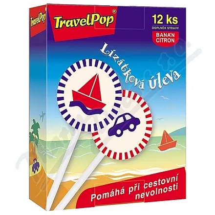 VitaHarmony TravelPop lízátková úleva 12ks