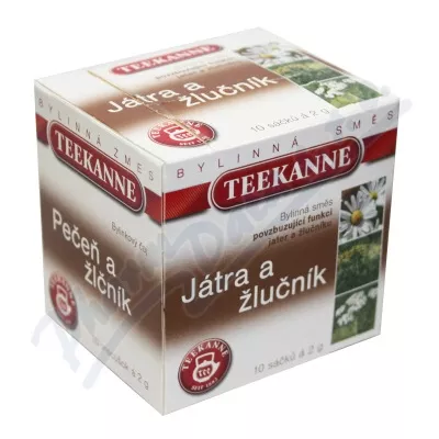 TEEKANNE Játra a žlučník 10x2.0g nálev.sáčky