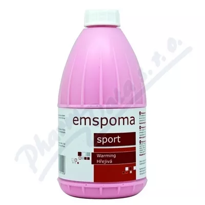 Masážní emulze Emspoma hřejivá O 500g (růžová)