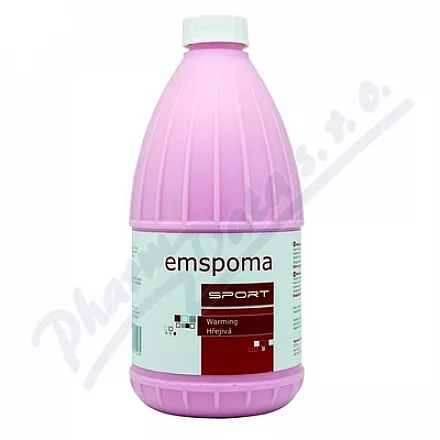 Masážní emulze Emspoma hřejivá O 950g (růžová)