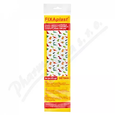 Fixaplast Dětská 0.5mx6cm nedělená s polštářkem