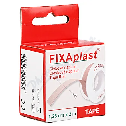 FIXAplast TAPE cívková náplast 1.25cmx2m