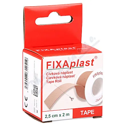FIXAplast TAPE cívková náplast 2.5cmx2m