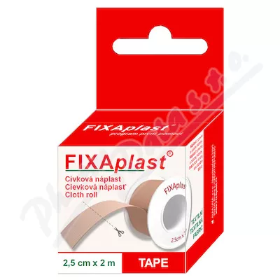 FIXAplast TAPE cívková náplast 2.5cmx2m