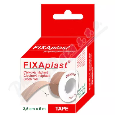 FIXAplast náplast cívka 2.5cmx5m
