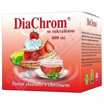 DiaChrom se sukralózou tbl.600