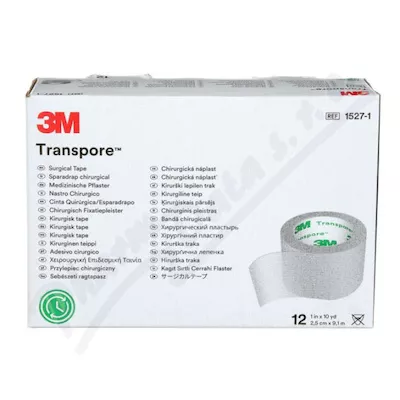 3M Transpore transp.náplast 2.5cmx9.1m 12ks