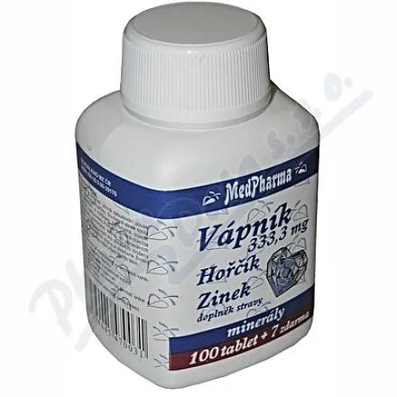 MedPharma Calcium+magnesium+zinc tbl.107