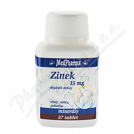 MedPharma Zinek 15mg tbl.37