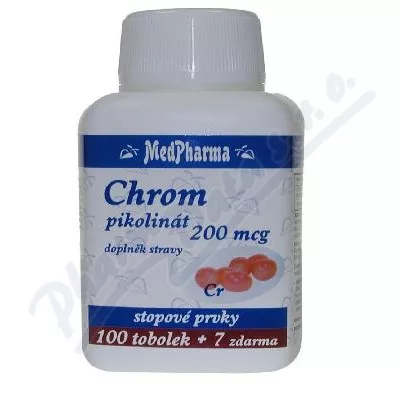 MedPharma Chrom pikolinát 200mg tob.107
