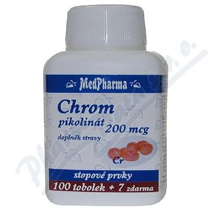 MedPharma pikolinian chromu 200mg tob.107