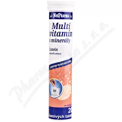 MedPharma Multivit.s minerály+Lutein tbl.eff.20