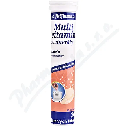 MedPharma Multivit.with minerals+Lutein tbl.eff.20