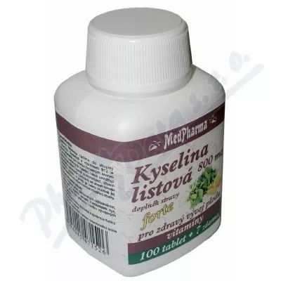 MedPharma Kyselina listová 800mcg tbl.107