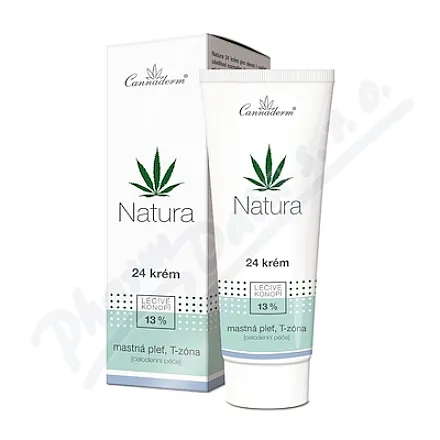 Cannaderm Natura 24 – krem do skóry tłustej 75