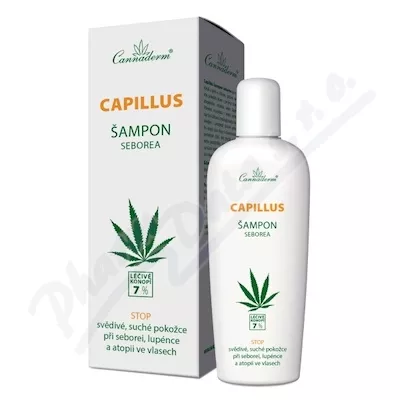 Cannaderm Capillus seborea šampon 150ml - vlasová péče,péče o vlasy,
