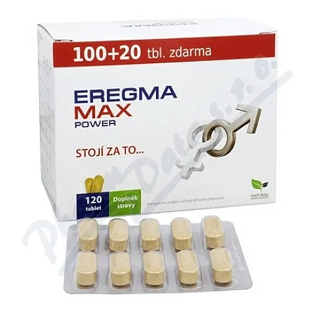 Naturalne leki Eregma Max Power tbl.120