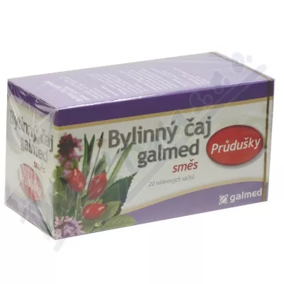 Průduškový bylinný čaj Galmed 20x1.5g