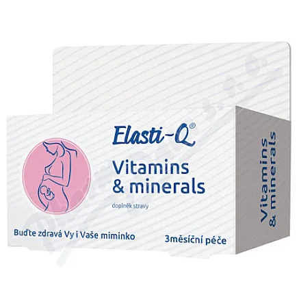 Elasti-Q Vitamins & Minerals s post.uvolňov.tbl.90