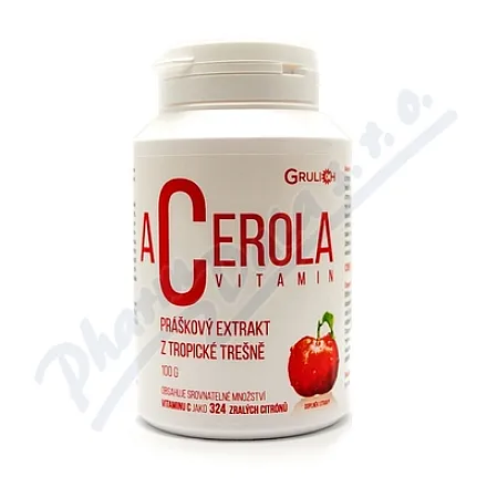 Acerola standaryzowany proszek witaminowy 100g