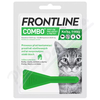 Frontline Combo Spot-on cat a.u.v.sol.1x0.5ml - Veterinární přípravky a potřeby pro vaše mazlíčky.