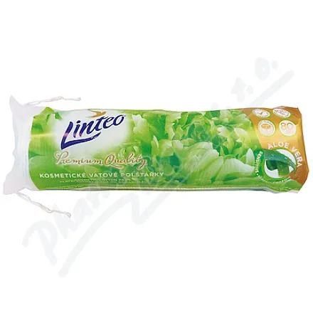 LINTEO PREMIUM Płatki kosmetyczne z aloesem 80szt
