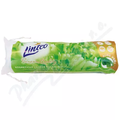 LINTEO PREMIUM Płatki kosmetyczne z aloesem 80szt