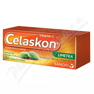 Celaskon Limetka tbl mnd 30x180mg