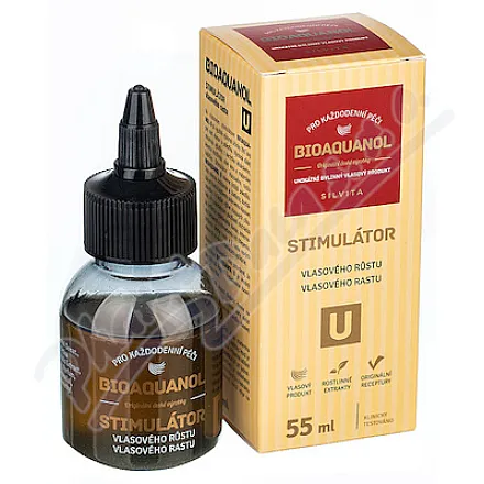 Bioaquanol U stimulátor vlas.růstu 55ml