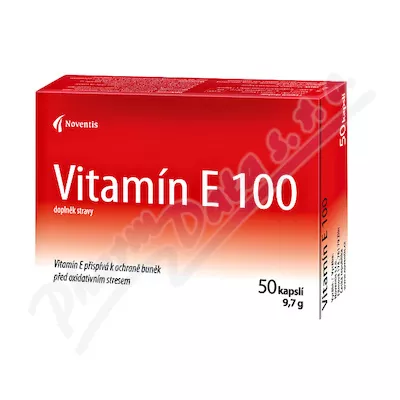 Vitamín E 100mg cps.50