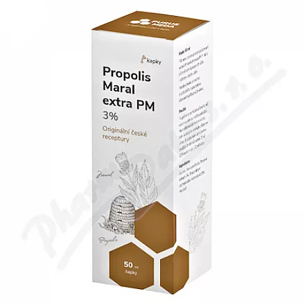 Propolis Maral extra PM 3% kapky 50ml