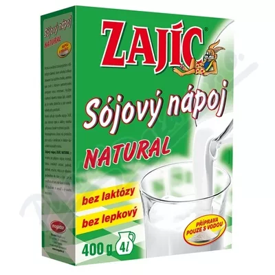 Sójový nápoj Zajíc natural 400g