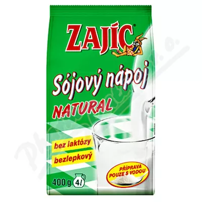 Sojové mléko sušené - zajíc natural 400g-sáček