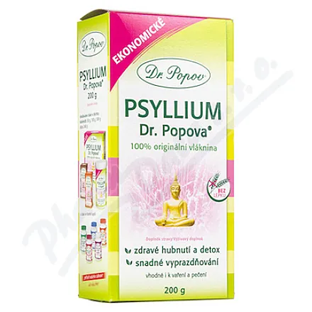 Dr.Popov Psyllium indyjski błonnik rozpuszczalny 200g