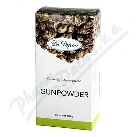 Dr. Popov – zielona herbata Gunpowder 100 g