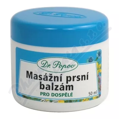 Dr.Popov Masážní prsní balzám pro dospělé 50ml