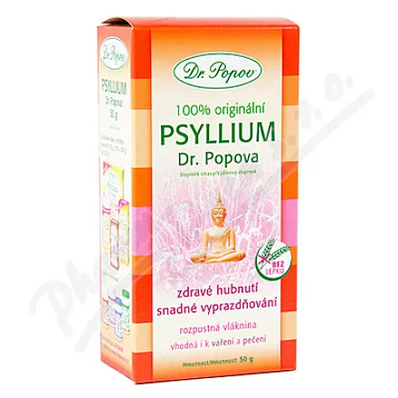 Dr.Popov Psyllium indyjski błonnik rozpuszczalny 50g