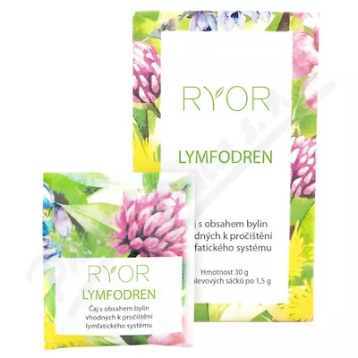 RYOR Lymfodren bylinny caj 20x1.5g