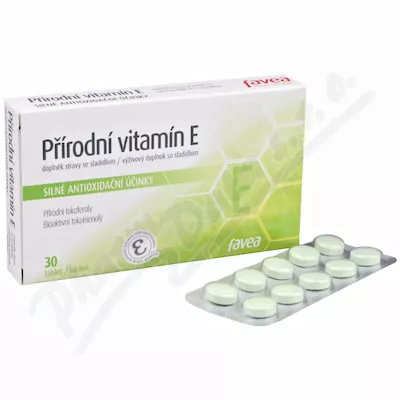 Favea Přírodní vitamín E tbl.30