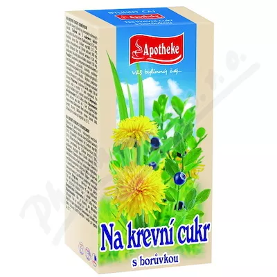 Apotheke Na krevní cukr s borůvkou čaj 20x1.5g