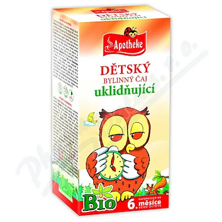Apotheke Dětský bylinný čaj uklidňující BIO20x1.5g