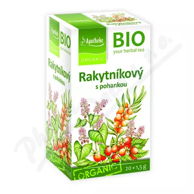 Apotheke BIO Pohankový čaj s rakytníkem 20x1.5g