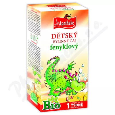 Apotheke Dětský čaj BIO fenyklový 20x1.5g