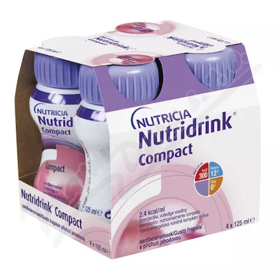 NUTRIDRINK COMPACT S PŘÍCHUTÍ JAHODOVOU