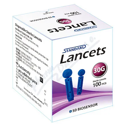 Lancety SD jednorazowe igły/lancety do pobierania krwi 100szt