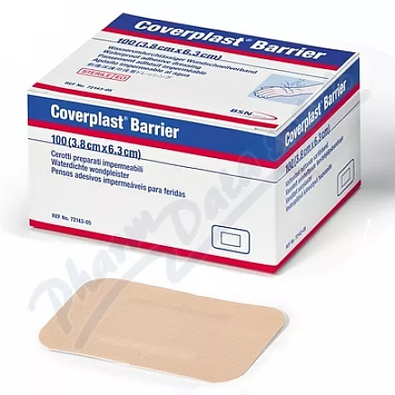 Coverplast Barrier 6.3x3.8cm 100szt wodoodporny hyp.filling