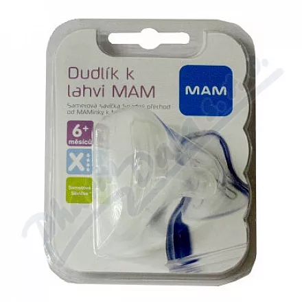 MAM Dudlík na lahev VX-kaše 6+m. S 1Ks