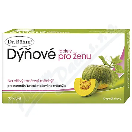 Dr.Bohm Dýňové tablety pro ženu tbl.30